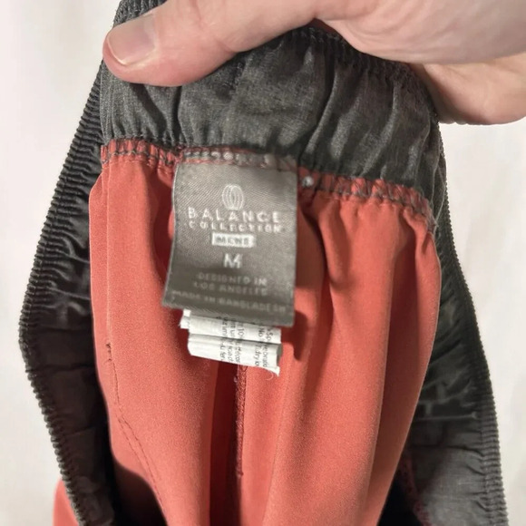 Balance Collection Shorts Men's Medium Pull On Drawstring Pockets Unlined - Picture 8 of 9